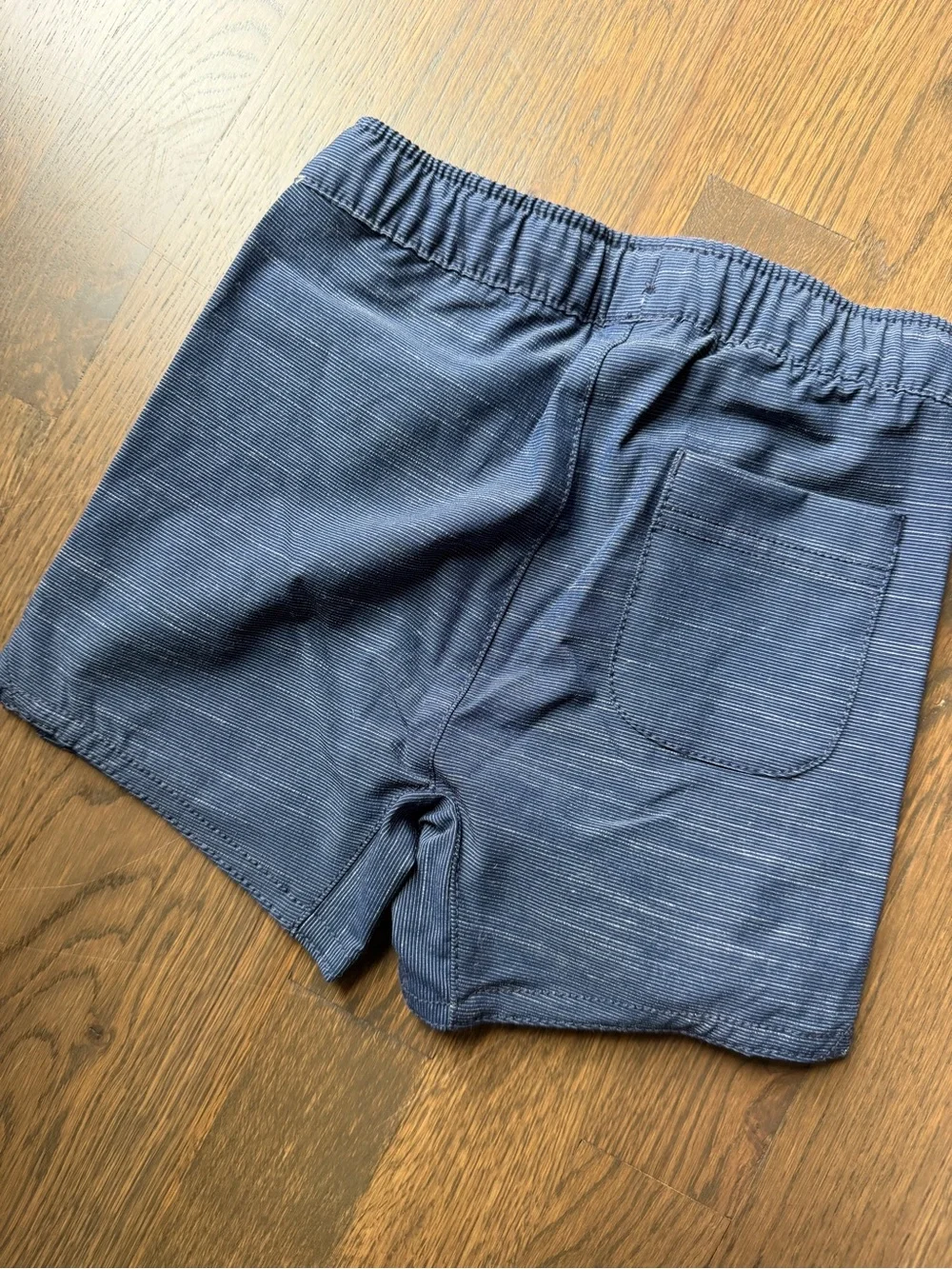 Hanna Anderson Classic Navy boys Elastic Waist Shorts
